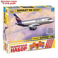 Сборная модель "Самолёт SuperJet 100"