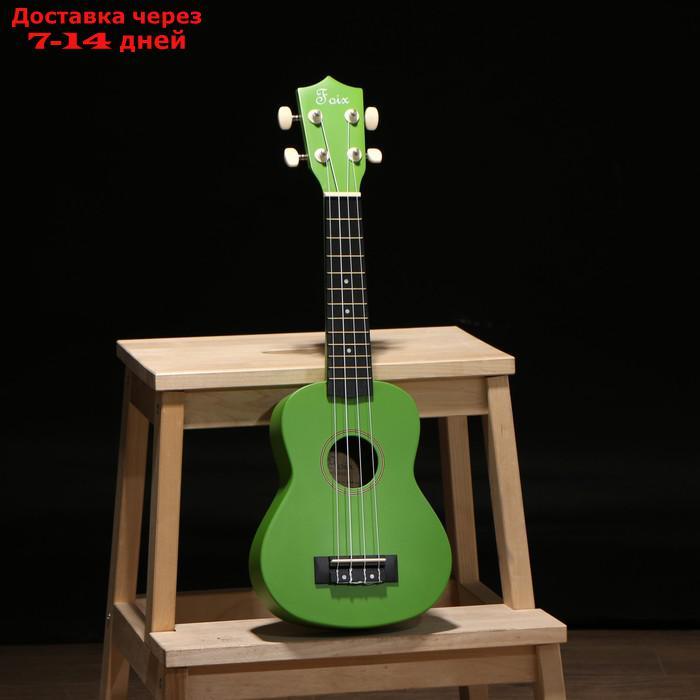 Укулеле Foix сопрано, зеленый - фото 1 - id-p227126800