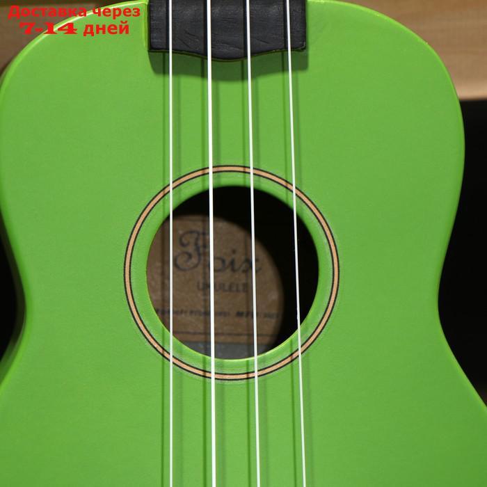 Укулеле Foix сопрано, зеленый - фото 2 - id-p227126800