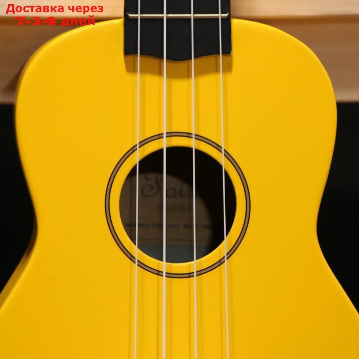 Укулеле Foix сопрано, желтый - фото 2 - id-p227126802