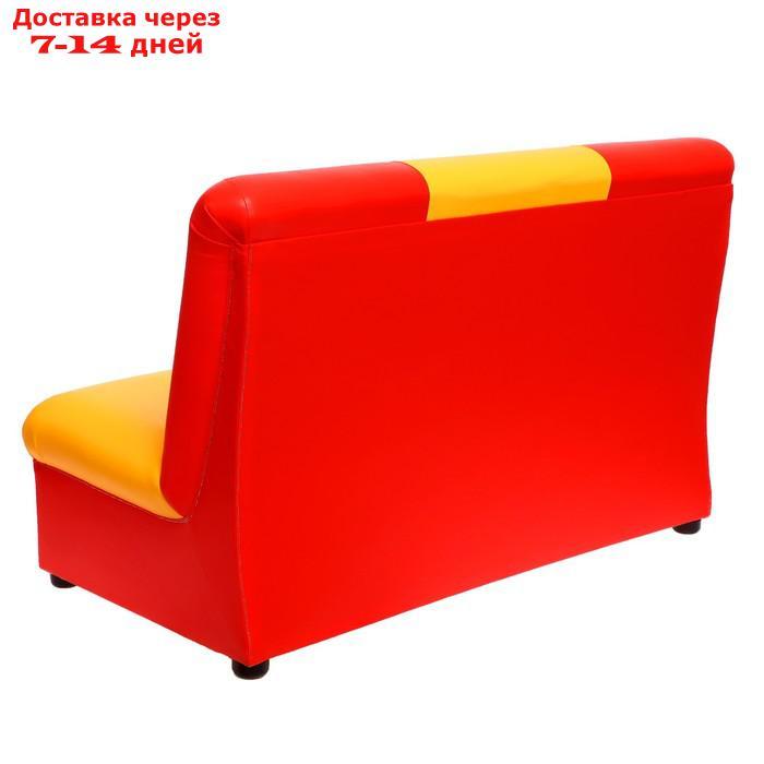 Комплект мягкой мебели "Мечта", красно-желтый "Африка" - фото 7 - id-p227122695