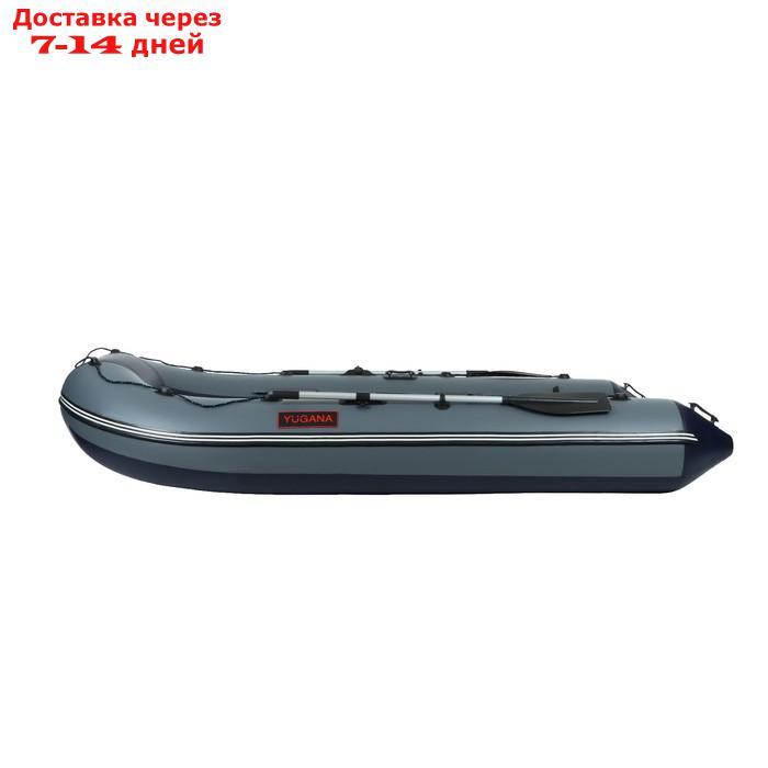 Лодка "Муссон" 3200 СК, слань+киль, цвет серый/синий - фото 7 - id-p227002411