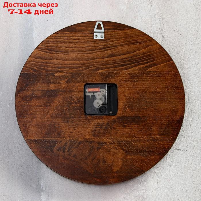 Часы ручной работы "Горы", 30 см, массив, Армения - фото 4 - id-p227120330