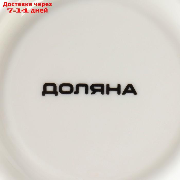 Чайная пара "Горох", чашка 210 мл, блюдце, цвет красный - фото 6 - id-p227012161