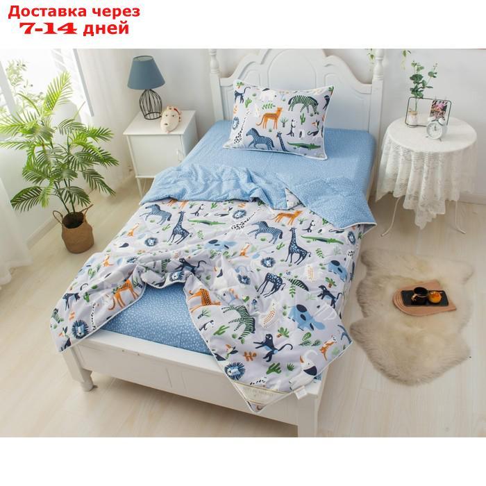 Комплект детский с одеялом "Саванна", размер 160х220 см, 160х230 см, 50х70 см - фото 3 - id-p227128799