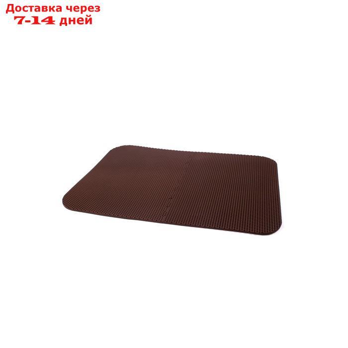 Коврик eva универсальный Eco-cover, Соты 125 х 65 см, коричневый, транформер - фото 8 - id-p227126830