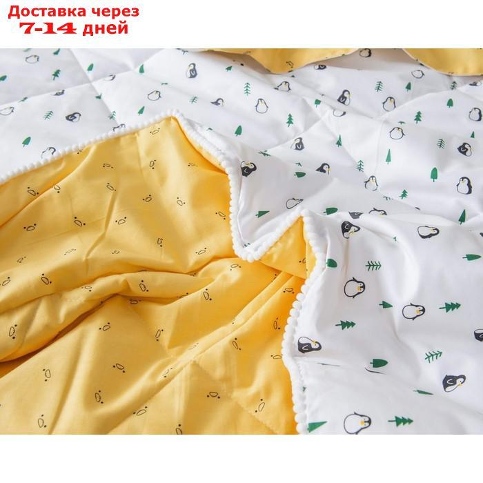 Комплект детский с одеялом "Пингвинята", размер 160х220 см, 160х230 см, 50х70 см - фото 4 - id-p227128811