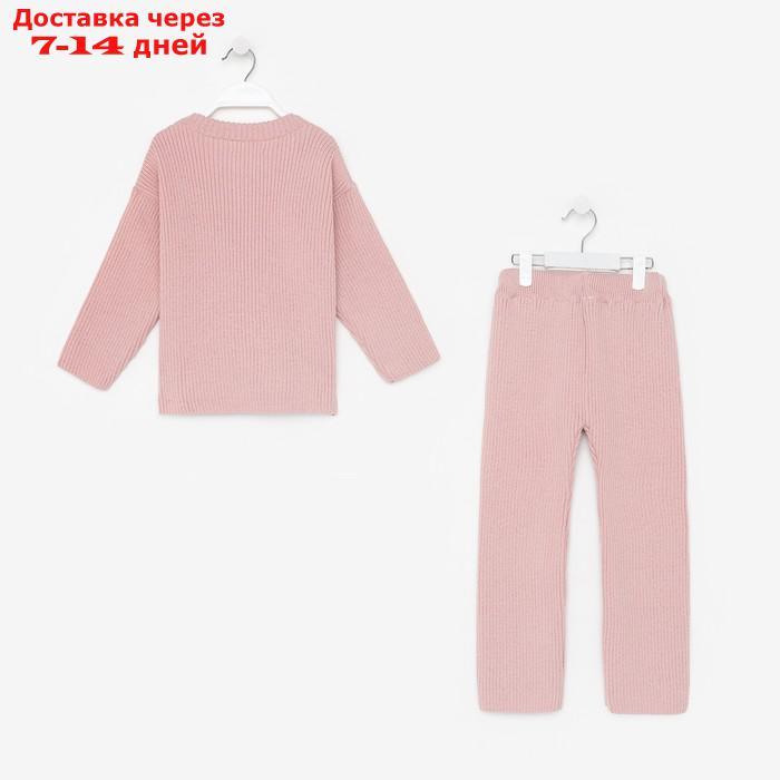Костюм для девочки KAFTAN, цвет розовый, р.26 (80-86 см) - фото 2 - id-p227124816