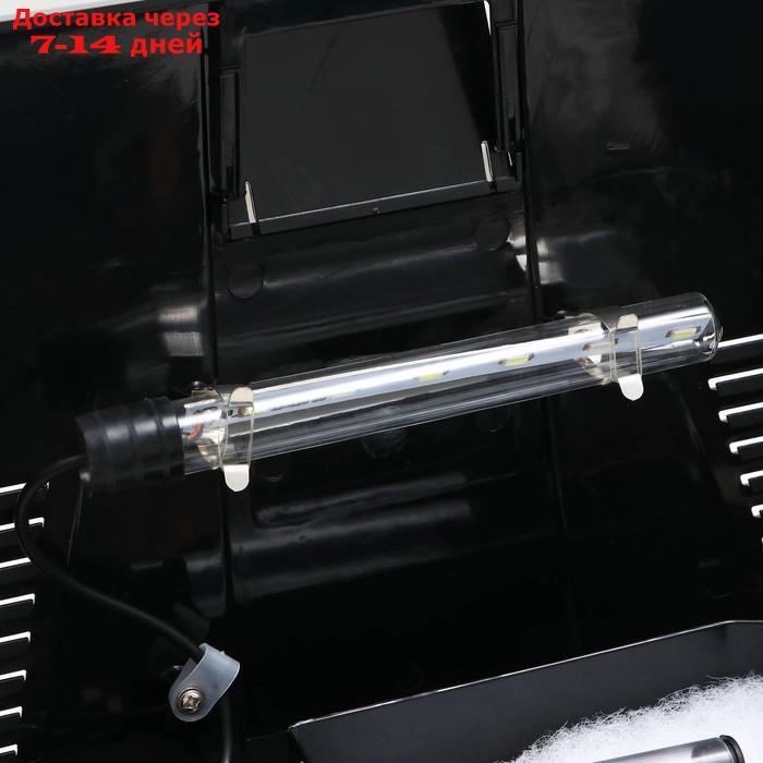 Аквариум SeaStar HX-240F, 10 л, черный (в комплекте LED-лампа, фильтр) - фото 7 - id-p227097906