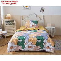 Комплект детский с одеялом "Медвежата", размер 160х220 см, 160х230 см, 50х70 см