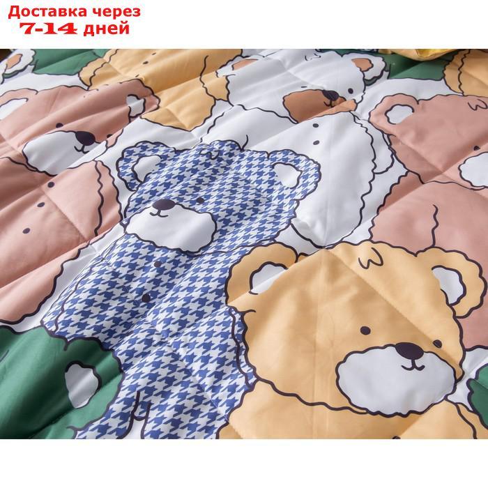 Комплект детский с одеялом "Медвежата", размер 160х220 см, 160х230 см, 50х70 см - фото 3 - id-p227128819