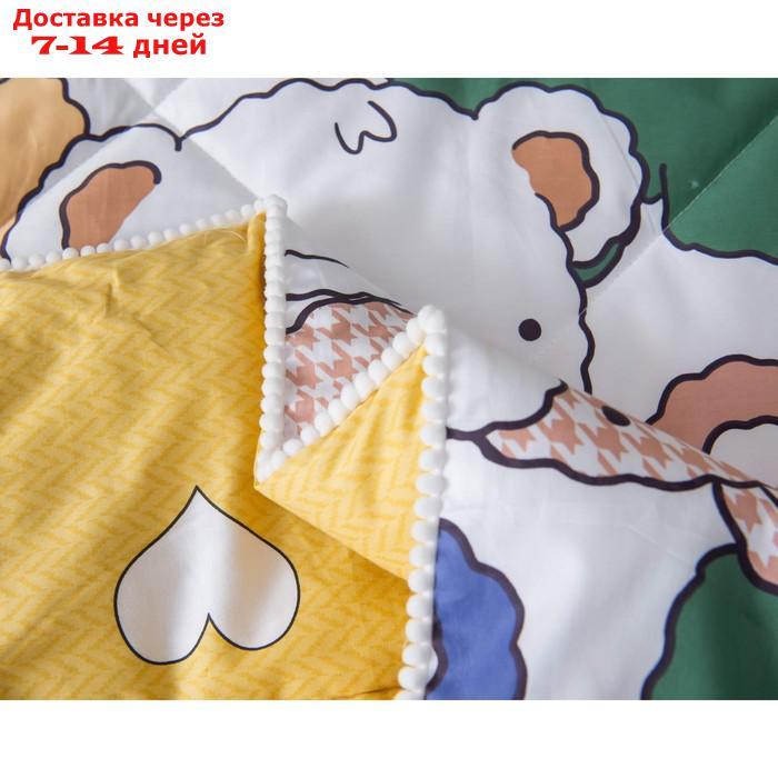 Комплект детский с одеялом "Медвежата", размер 160х220 см, 160х230 см, 50х70 см - фото 4 - id-p227128819
