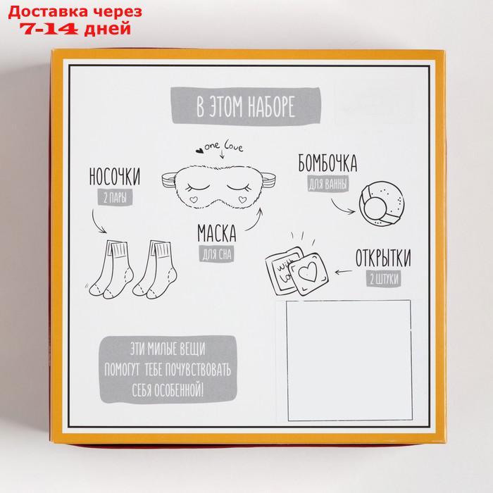Подарочный набор KAFTAN Happy NY носки р, 36-39 (23-25 см), бомбочка для ванн - фото 8 - id-p227116676