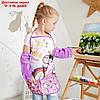 Набор детский для творчества Collorista "Единорог" фартук 49 х 39 см и нарукавники, фото 3