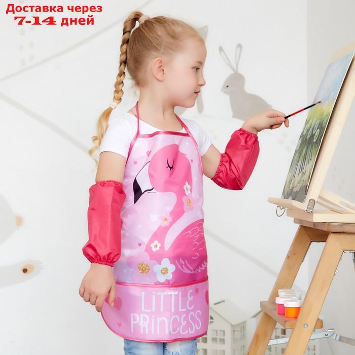 Набор детский для творчества Collorista "Little Princess" фартук 49 х 39 см и нарукавники - фото 7 - id-p226978729