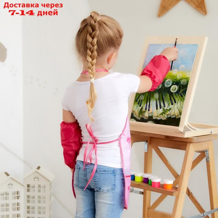 Набор детский для творчества Collorista "Little Princess" фартук 49 х 39 см и нарукавники - фото 8 - id-p226978729