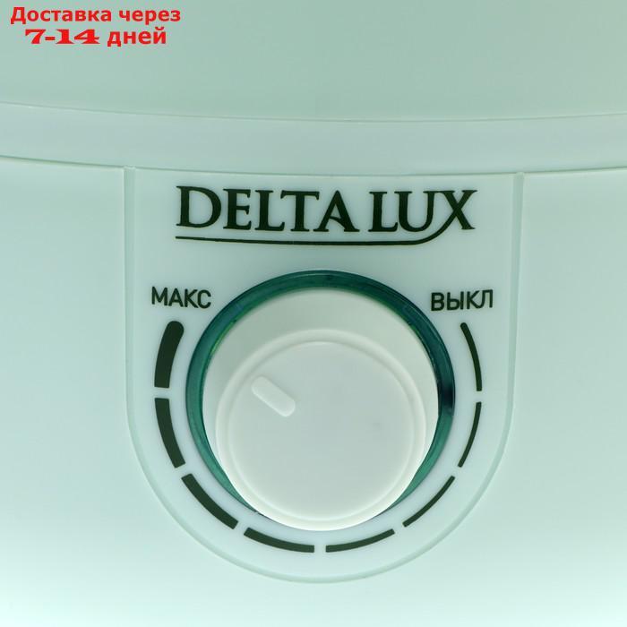 Увлажнитель воздуха DELTA LUX DE-3704, ультразвуковой, 30 Вт, 4 л, до 45 м2, арома, мятный - фото 4 - id-p227110788