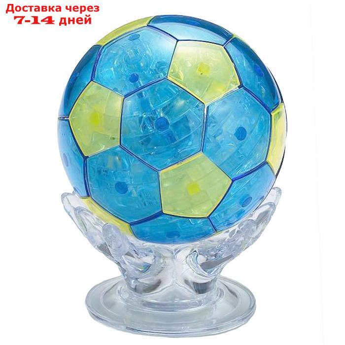Пазл 3D кристаллический "Мяч", 77 деталей, световые эффекты, работает от батареек, МИКС - фото 2 - id-p226942399