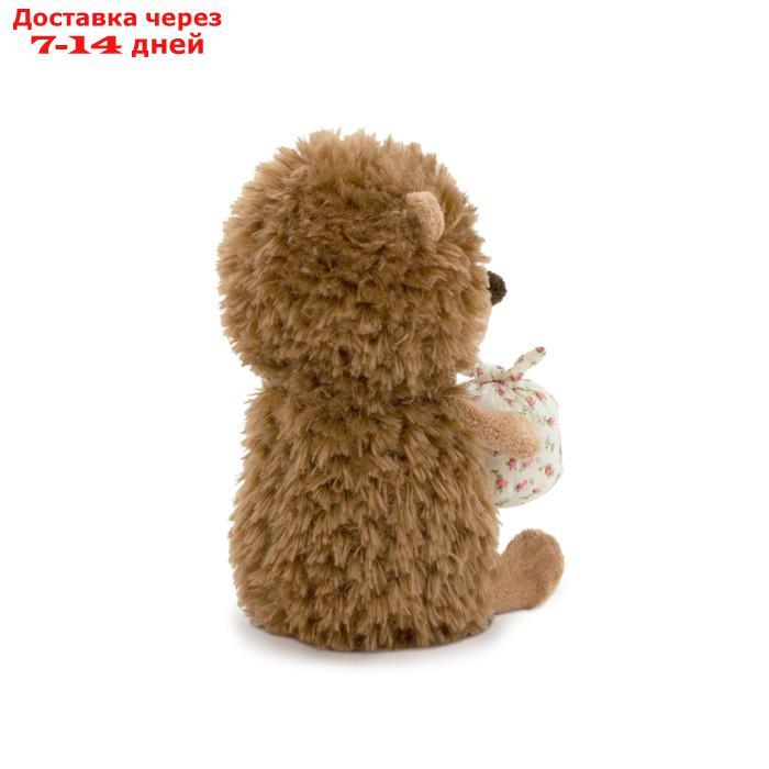 Мягкая игрушка "Ёжик Колюнчик" с узелочком, 15 см - фото 3 - id-p226942401
