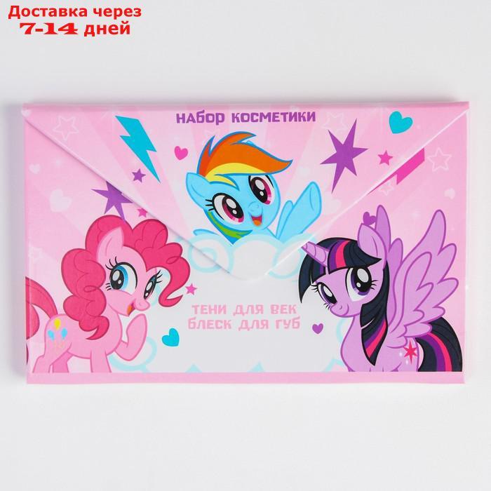 Набор косметики My Little Pony, тени 5 цв по 1,3 гр, блеск 5 цв по 0,8 гр - фото 3 - id-p227110800