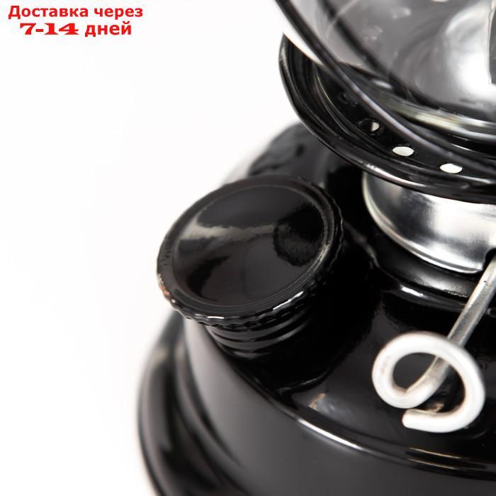 Керосиновая лампа декоративная черный 11,5х15х23 см - фото 9 - id-p227127841