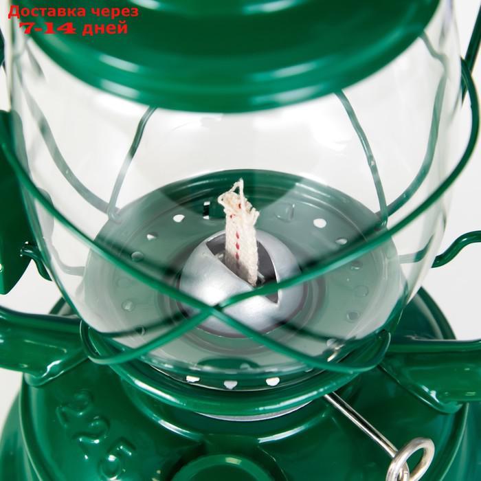 Керосиновая лампа декоративная зеленый 14х18х27,5 см - фото 8 - id-p227127842
