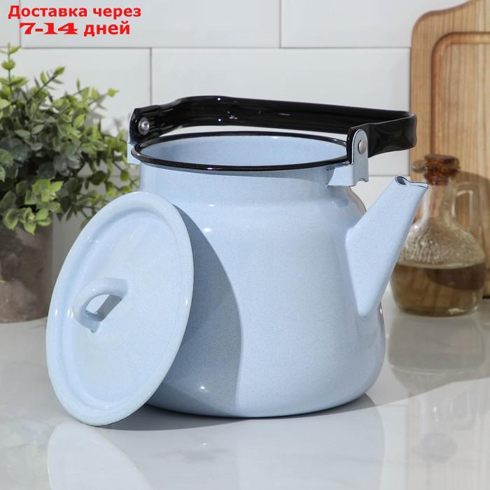 Чайник 3,5 л, цвет серо-голубой - фото 2 - id-p227002705