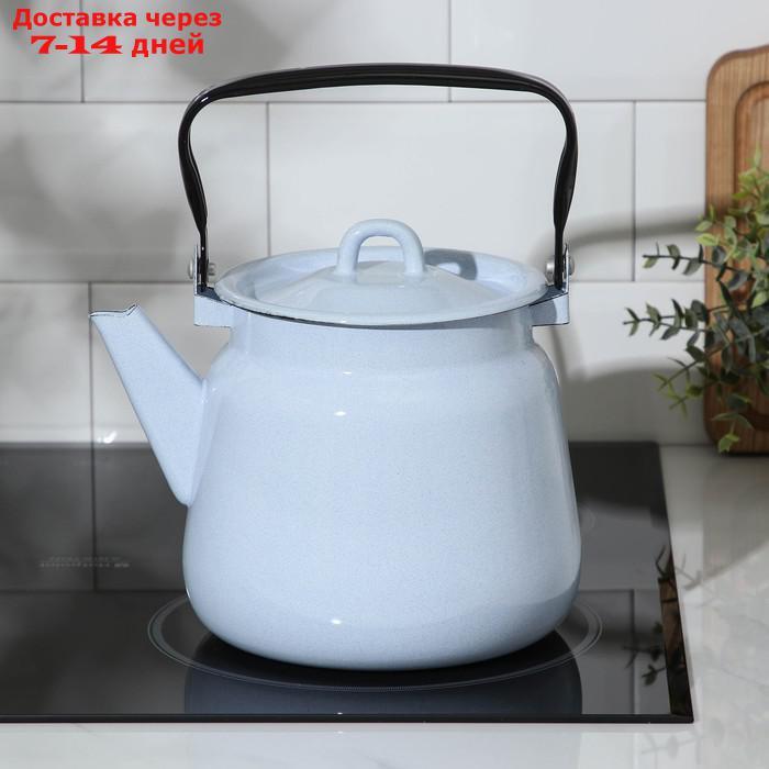 Чайник 3,5 л, цвет серо-голубой - фото 5 - id-p227002705