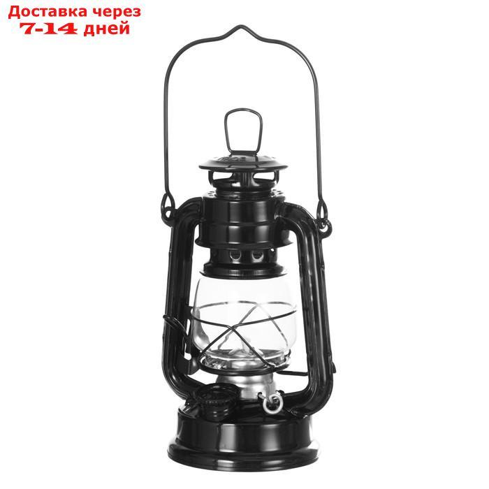 Керосиновая лампа декоративная черный 9,5х12,5х19 см - фото 2 - id-p227127843