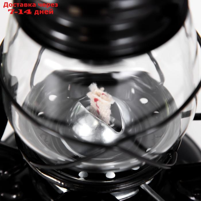 Керосиновая лампа декоративная черный 9,5х12,5х19 см - фото 8 - id-p227127843