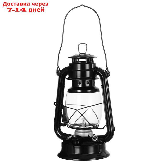 Керосиновая лампа декоративная черный 14х18х27,5 см - фото 2 - id-p227127844
