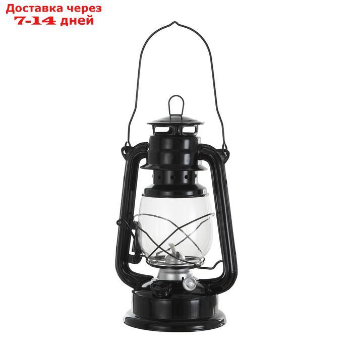 Керосиновая лампа декоративная черный 14х18х27,5 см - фото 10 - id-p227127844