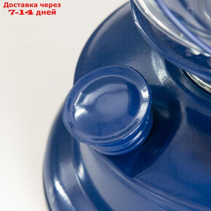 Керосиновая лампа декоративная синий 14х18х27,5 см - фото 9 - id-p227127847