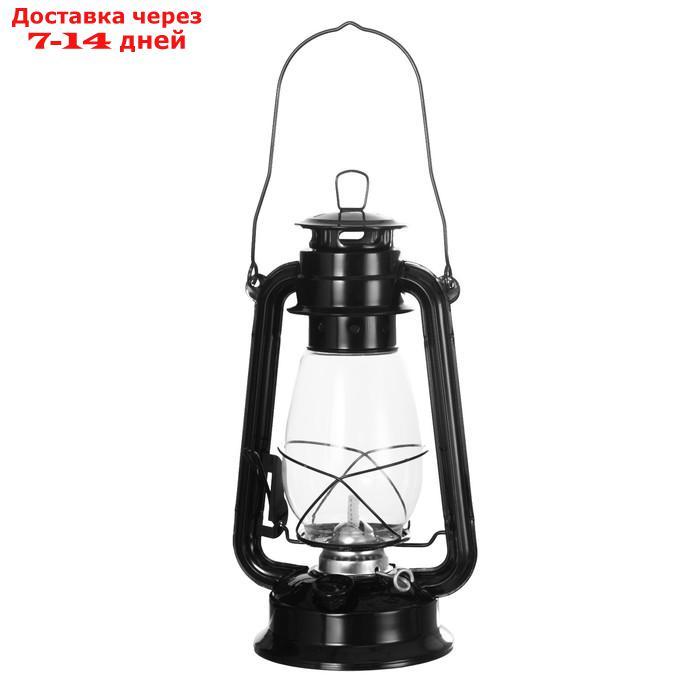Керосиновая лампа декоративная черный 14х18х30 см - фото 2 - id-p227127848