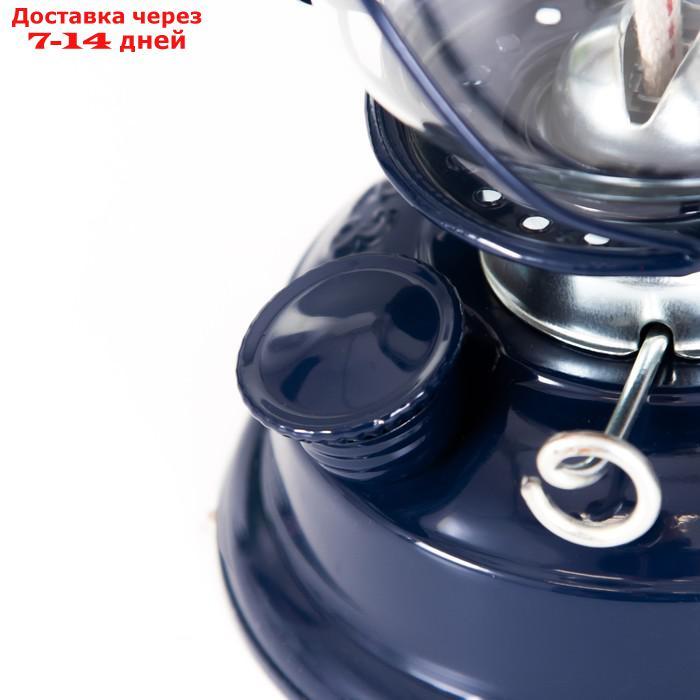 Керосиновая лампа декоративная синий 11,5х15х23 см - фото 9 - id-p227127849
