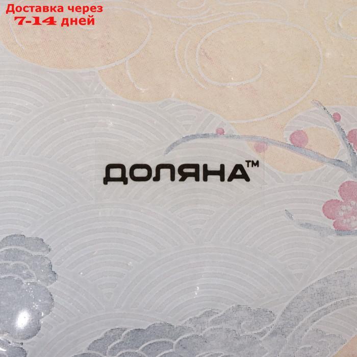 Набор для суши Доляна "Абстракция", 3 предмета: соусники 8×2 см, 8×6 см, подставка 25×15 см - фото 8 - id-p227104918