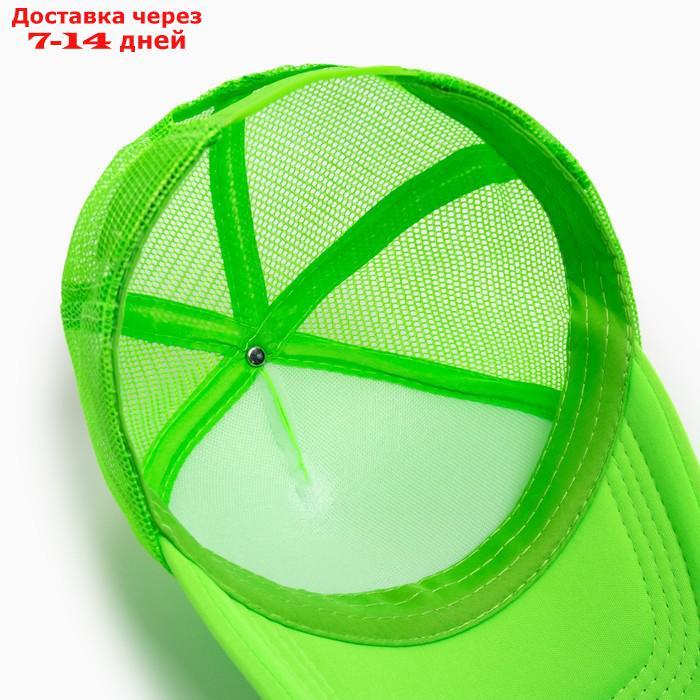 Бейсболка с сеткой MINAKU, цв. зеленый, р-р 56-58 - фото 7 - id-p227129833