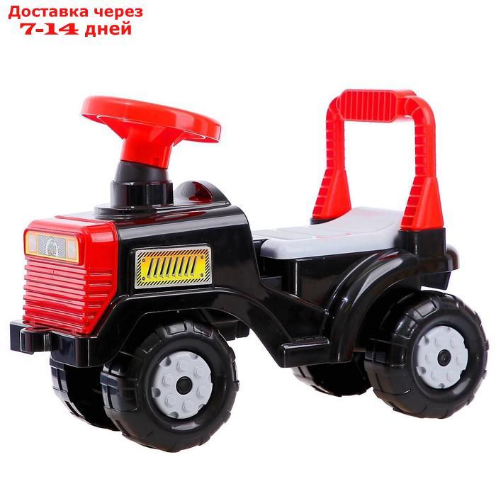 Машинка детская "Трактор", цвет чёрный - фото 1 - id-p226943178