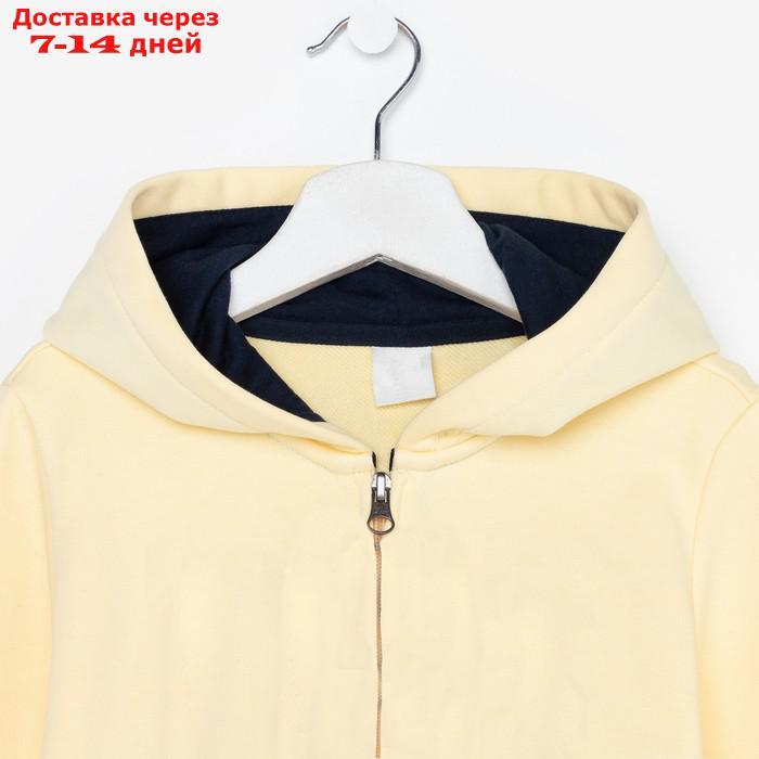 Костюм для девочки GAP (толстовка, брюки), цвет жёлтый, рост 104 см (4 года) - фото 8 - id-p227123888