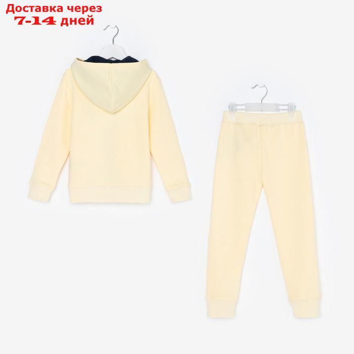 Костюм для девочки GAP (толстовка, брюки), цвет жёлтый, рост 104 см (4 года) - фото 9 - id-p227123888