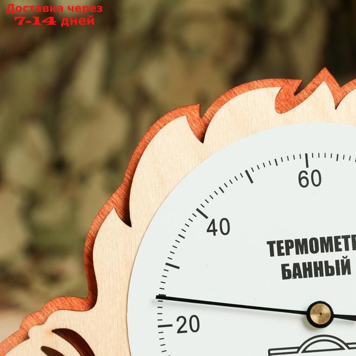 Термометр для бани "Листок", 19,3х13см, "Добропаровъ" - фото 3 - id-p226967516