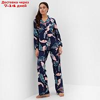 Пижама женская (рубашка и брюки) KAFTAN "Tropical dream" р. 40-42
