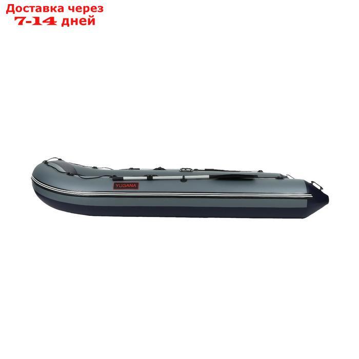 Лодка "Муссон" 3400 СК слань+киль, цвет серо-синий - фото 7 - id-p227002733