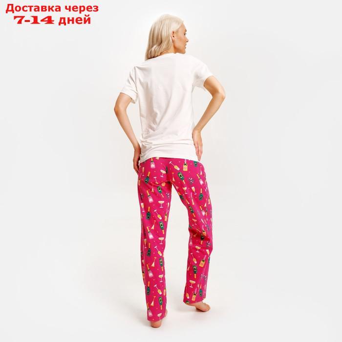 Пижама новогодняя женская (футболка и брюки) KAFTAN Girl, размер 40-42 - фото 3 - id-p227122765