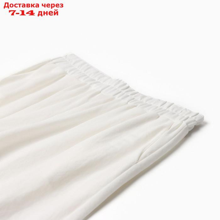 Пижама женская (сорочка, брюки) MINAKU: Home collection цвет белый, р-р 48 - фото 2 - id-p227119086