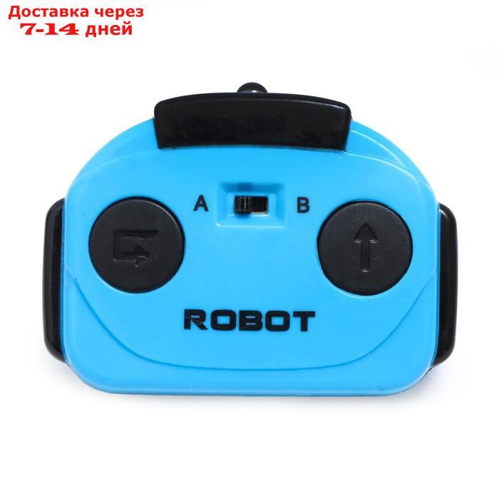 Робот радиоуправляемый "Минибот", световые эффекты, цвет синий - фото 4 - id-p227117828