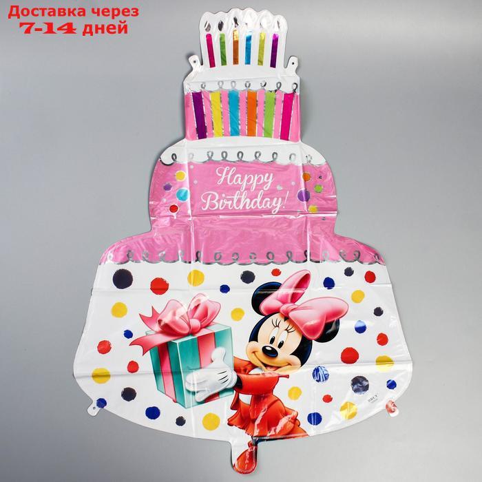 Набор фольгированных шаров "Happy Birthday", Минни Маус 36" - фото 4 - id-p227094724