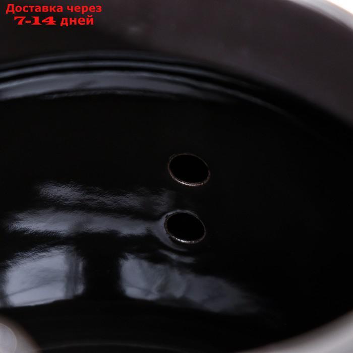 Чайник Сибирские товары "Рябина", 2,3 л, эмалированная крышка, цвет красно-чёрный, МИКС - фото 3 - id-p227012729