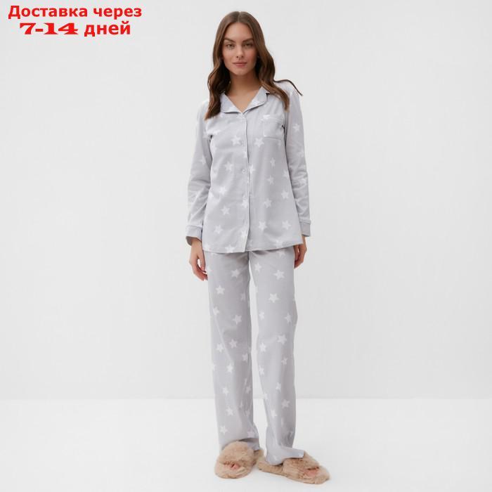 Пижама женская (рубашка и брюки) KAFTAN "Star" р. 40-42 - фото 1 - id-p227119104