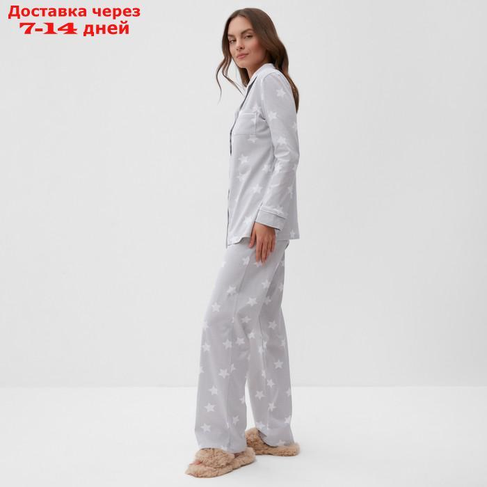 Пижама женская (рубашка и брюки) KAFTAN "Star" р. 40-42 - фото 4 - id-p227119104